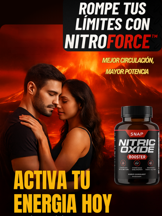NitroForce™ - Suplemento de Rendimiento Máximo X 60 cápsulas